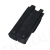 Airsoft Molle Double P90/UMP Magazine Pouch Black