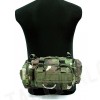 Molle Utility Shoulder Waist Pouch Bag Camo Woodland