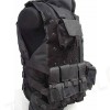 SWAT US Army Airsoft Combat Tactical Assault Vest BK