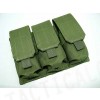 Airsoft Molle Triple Magazine Pouch OD