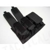 Airsoft Molle Triple Magazine Pouch Black