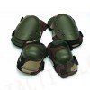 Tactical Knee & Elbow Pads Camo Woodland