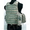 Molle Combat Strike Plate Carrier CIRAS Vest Digital ACU Camo