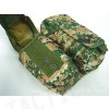 Airsoft Molle Double AK Magazine Pouch Digital Camo Woodland