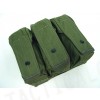 Airsoft Molle Triple AK Magazine Pouch OD