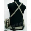 FSBE LBV Load Bearing Molle Assault Vest Multi Camo