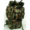 65L Combat Rucksack Camping Backpack Camo Woodland