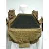 Tactical Molle Plate Carrier Recon Armor Vest Coyote Brown