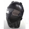 Tactical Full Face Airsoft Killer Mask w/ Goggle Black