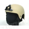 USMC IBH Helmet Tan w/ NVG PVS-7 Goggle Mount