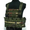 USMC Molle Hydration Combat Carrier Vest Camo Woodland