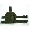 Molle Drop Leg Platform Panel w/Pistol Holster OD