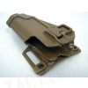 CQC Colt 1911 M1911 RH Pistol Paddle & Belt Drop Leg Holster Tan