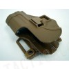 CQC H&K USP Compact RH Pistol Paddle & Belt Drop Leg Holster Tan