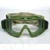 Airsoft Tactical Desert Goggle Glasses with 3 Lens OD