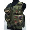 Deluxe Airsoft Tactical Combat Mesh Vest Camo Woodland