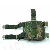 Molle Drop Leg Panel Utility Waist Pouch Bag Digital Woodland