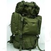 65L Combat Rucksack Camping Backpack OD