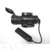 M6X Xenon Flashlight & Red Laser w/ IR Infrared Filter Black