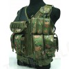 Deluxe Airsoft Tactical Combat Mesh Vest Digital Camo Woodland