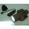 M6X CREE LED Flashlight & Red Laser w/ IR Infrared Filter Tan