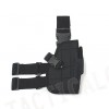 Tactical Drop Leg Pistol Holster Black