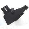 Tactical Drop Leg Pistol Holster Black