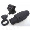 3x Mag Aimpoint Type Red Dot Sight Magnifier Scope w/Twist Mount