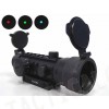 2x42 42mm Tri-rail Red/Green/Blue Dot Sight Rifle Scope