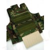 Black Hawk Down Body Armor Plate Carrier Vest Camo Woodland