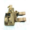 Univeral Drop Leg Large Pistol Frame Holster Desert Camo