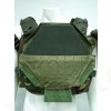 Tactical Molle Plate Carrier Recon Armor Vest Camo Woodland