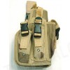 Univeral Drop Leg Large Pistol Frame Holster Desert Camo