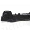 CMore Style Red Dot Sight Reflex with AR Rear Iron Sight Black