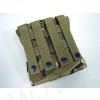 Flyye 500D Molle Double M4/M16 Magazine Pouch Multicam