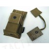 Flyye 1000D Molle Short Radio/Walkie Talkie Pouch Coyote Brown