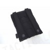 Flyye 1000D Molle Triple MP5 Magazine Pouch Black