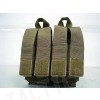 Flyye 1000D Molle Double M4 + Quad Pistol Mag Pouch Coyote Brown