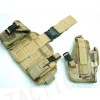 Component Molle Drop Leg Pistol Holster Desert Camo