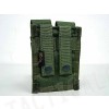 Flyye 1000D Molle Double 9mm Pistol Magazine Pouch OD