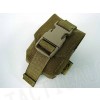 Flyye 1000D Molle Single Frag Grenade Pouch Coyote Brown