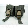 Flyye 1000D Molle Double Frag Grenade Pouch Ranger Green