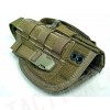 Flyye 1000D Molle Pistol Belt RH Holster Coyote Brown