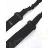 Flyye 1000D Elastic Bungee Hook CQB Rifle Sling Black