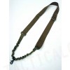 Flyye 1000D Elastic Bungee Hook CQB Rifle Sling Coyote Brown