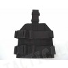 Flyye 1000D Molle Drop Leg Panel Platform Black