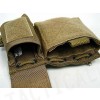 Flyye 1000D Molle SAF Admin Panel Map Pouch Coyote Brown