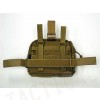 Flyye 1000D Molle Drop Leg Utility Waist Pouch Bag Coyote Brown