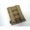 Flyye 1000D Molle Triple MP5 Magazine Pouch Coyote Brown