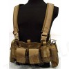 Flyye 1000D Tactical LBT M4 Magazine Chest Rig Vest Coyote Brown